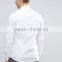 Latest Design Long Sleeve Wing Collar Mens Pre-Shrunk 97% Cotton 3% Elastane Lightweight Slim Fit Casual Shirts