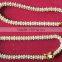 Gold chain crystal payal ANKLETS pair feet bracelet