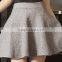 New Design Sexy Hot Teen Girls Umbrella Short Flare Ruffle Knitted Skirt