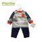 2017 New Design Baby Clothes Wholesale Baby Boys Sleep Set 2 Pieces Baby Boy Pajamas
