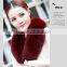Genuine fur scarf fox fur ring autumn winter shawl coat collar decoration high quality 100% real collar