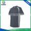 OEM Contrast Color Splicing O-neck 92%polyester 8%spandex Men t Shirt