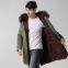 New style fashion faux fur lined with fur coat in high quality