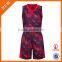 wholesale camo basketball uniforms/Cheap reversible Basketball Uniform jersey H-834