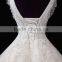 2017 round neck lace mermaid color wedding dress bridal for bride sleeveless sexy bridal dress F11901
