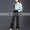 Women Luxury Stretch Bootcut Pants Slim Lady's Classic Office Trousers Black