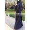 long sleeve modern turkish abaya,high quality Crepe dubai abaya fabric