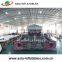 0.55 mm PVC Tarpaulin Outdoor Customized Large OEM Inflatable Obstacle Course For Adult