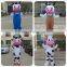 Factory direct sale customized cow mascot costume for adults