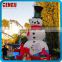 Snowman Amusement Park Christmas Decoration Equipment