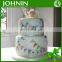 decoration banner polyester custom fabric cake bunting for display