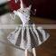 32cm dot fabric wedding gift jewelry earring and necklace Doll dress display