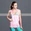 girls loose sexy fitness vest women plus size fitwear women's yoga t shirt
