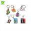 Customized Shape Soft PVC Keyring Rubber Keychain