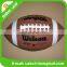 Leather or pu rugby ball with American football customize design