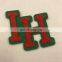 cheap custom iron on chenille letters patches for letterman jackets