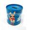 Brand new round coin tin box