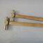 anti spark hand tools ball peen hammer with wooden handle