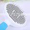 Eco-friendly ABS Pets Fur Remover Brush Tangles & Knots Anti-skip Handle Cats Dogs Grooming Slicker Brush