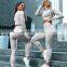 Amazon Hot Sales Women New Styles Bodcon Yoga Suit Ladies Fitness Yoga Wear Women Two Piece Clothing Set