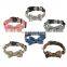 Skin-friendly new arrived pet accessories dog bow collar and leash set