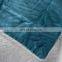 High quality luxury lightweight cozy super soft plush microfiber solid flannel throw blankets fleece blanket for home