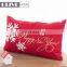 New Product Gold Thread Embroidery With Applique Sofa Cushions For Christmas