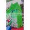 Commercial green double slide inflatable water slide