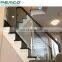 Deck Inox Square Side Mounted Glass Balustrade Balcony Stainless Steel Glass Railing Prices