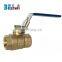 brass water meter ball valve with long handle