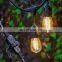 in stock 2 sets pack 49ft energy saving indoor outdoor night event party festivals lighting 15pcs sockets led string light