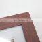 Home Decor Plastic Picture Frame Red Wood Grain Plastic Painting Picture Frame