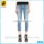 Best Selling Classic Denim Trousers Women Slim Mid-rise Jeans