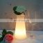 Factory waterproof light up illuminated led light flower vase led flower pot