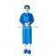 disposable  polyethylene non woven  isolation gown  level 2