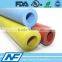 waterproof silicone white foam pipe insulation
