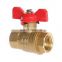 90 degree two way quick open ABS handle iron angle valve for toilet