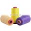 Black color polyester garment sewing thread 40/2