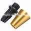 Colorful Electroplate Iron M10 Thread Retro Cable Lock Metal Cap Strain Relief