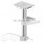 Cheap Price Aluminum Alloy Medical Patient Monitor Stand Trolley for Hospital