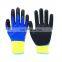 Huayi Blue Polyester Nitrile Foam Rubber Gloves Price