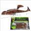 4.5cm 0.5g Various Color PVC Double Tail New Soft Frog Lure