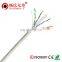 Профессиональный кабель Ethernet CAT6 UTP 23AWG с голым медным проводом и алюминиевым фольговым экраном, 4 пары