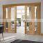 Factory Standard frameless aluminum sectional interior noiseless sliding doors