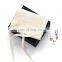 PandaSew 8*10 cm beige envelope style flag microfiber jewelry pouch with custom logo