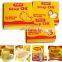 Automatic bouillon cube packaging machinery auto chicken seasoning spice cubes fold wrapping machine cheap price for sale
