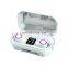 New Earbuds In The Ear Wireless Earplugs M12 earphones with mobile power supply waterproof wireless earphones