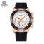 OCHSTIN 2019 Hot Sale Elegance Fashion Rose Golden Men Wristwatch Luxury Velvet leather Watches