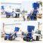 HWJB350 3.5 CBM Self Loading Concrete Mixer Truck 4x4 drive self loading concrete mixer truck