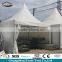 Pagoda outdoor event tents, permanent outdoor exhibition tent with glass wall